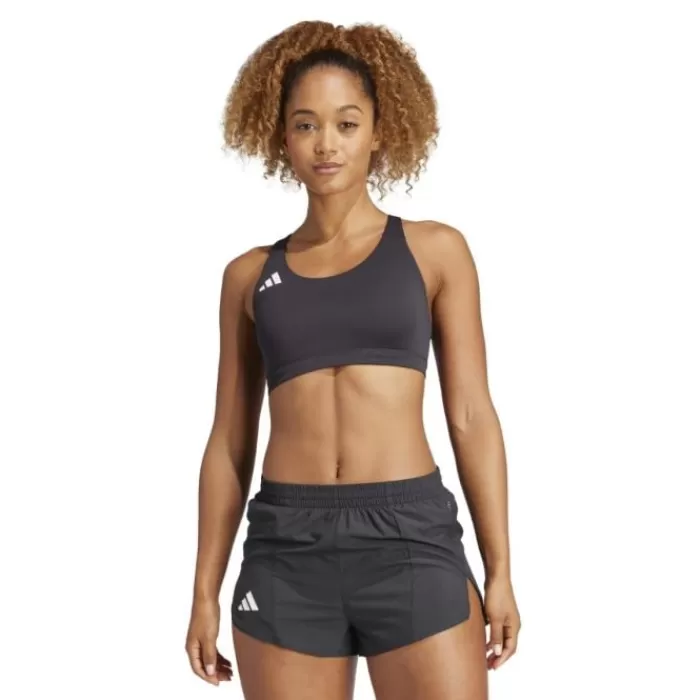 adidas Adizero Medium-Support Bra Negro Flash Sale