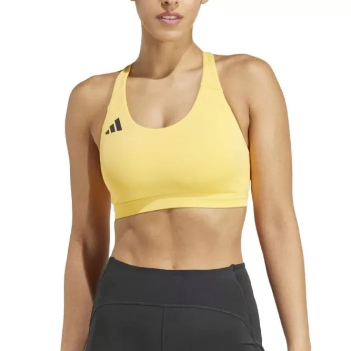 adidas Adizero Medium-Support Bra Amarillo Online