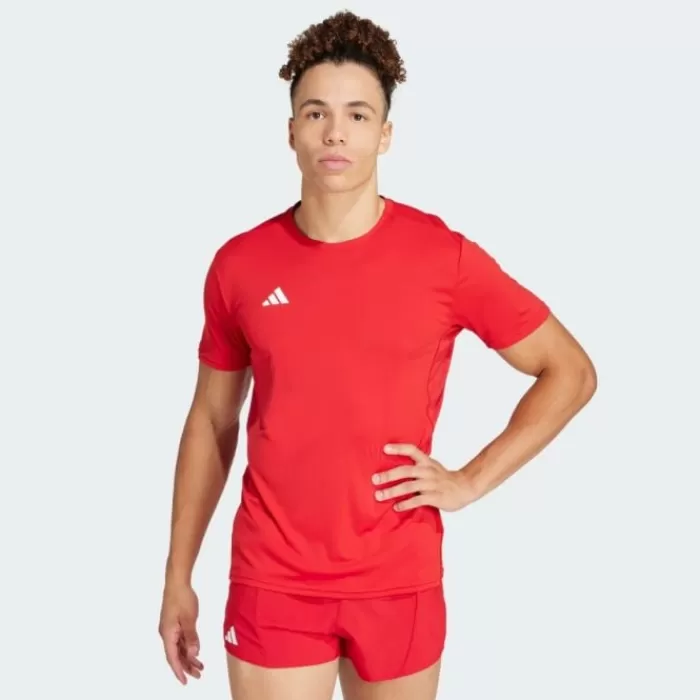 adidas Adizero Running T-shirt Rojo Online