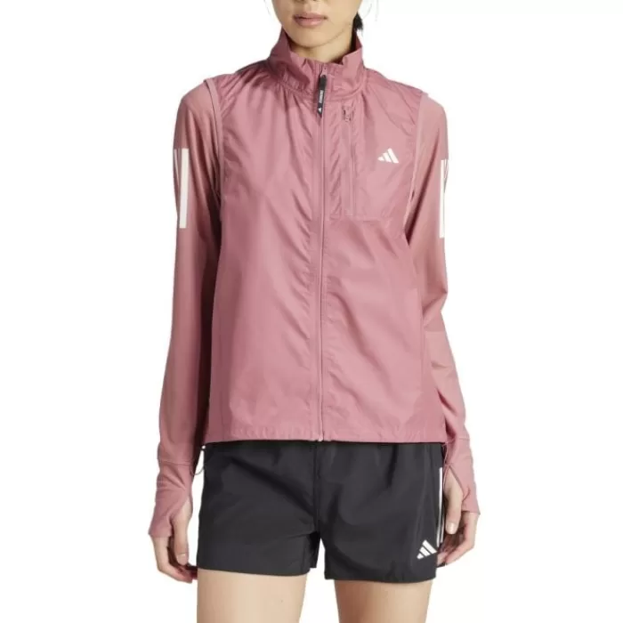 adidas Own The Run B Vest Rosa Discount