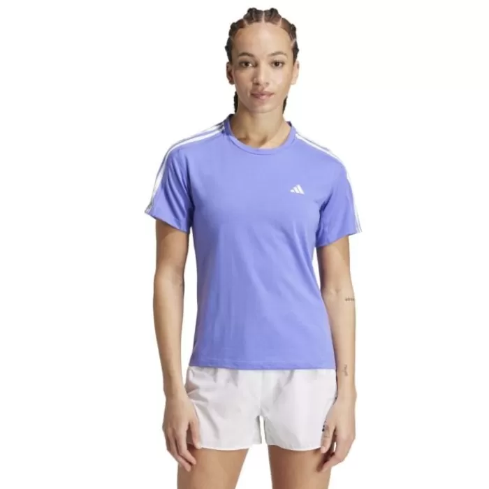 adidas Own The Run E 3-Stripes T-shirt Morado Store