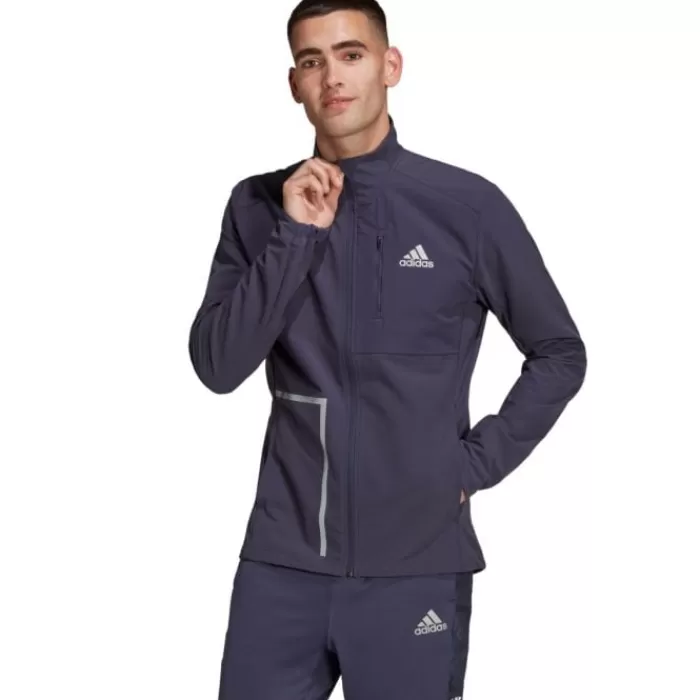 adidas Own The Run Jacket Azul Hot