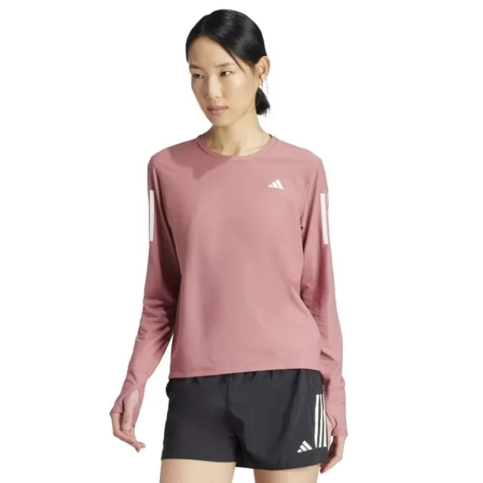 adidas Own The Run Long-sleeve Rosa Flash Sale