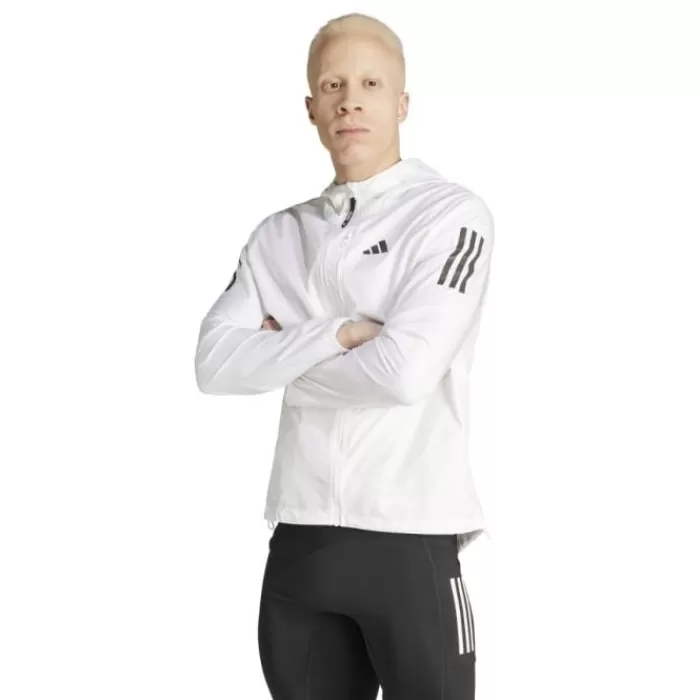 adidas Own The Run Running Jacket Blanco Hot