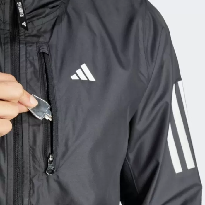 adidas Own The Run Running Jacket Negro Sale