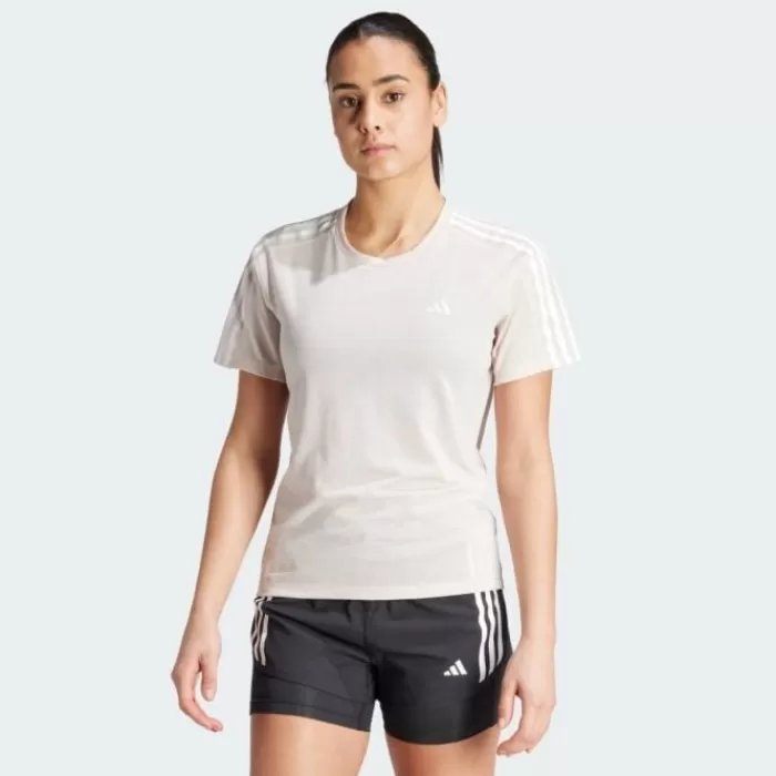 adidas Own The Run 3S T-shirt Naranja Flash Sale