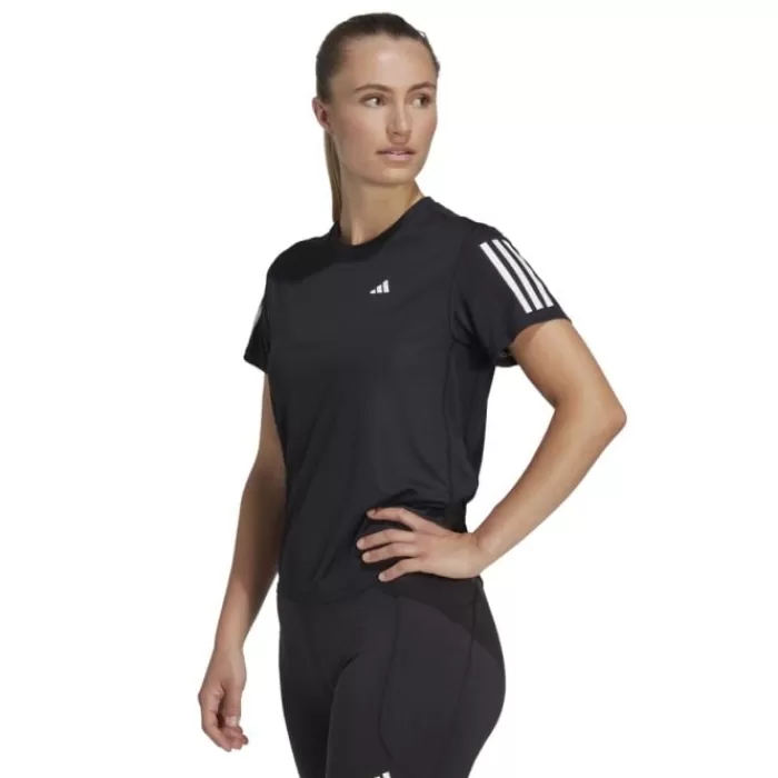 adidas Own The Run Short Sleeve Tee Negro Outlet