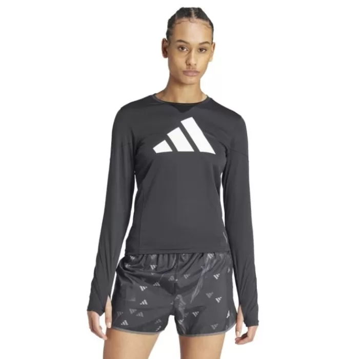 adidas Run It Long-Sleeve Tee Negro Store