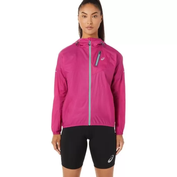 Asics Fujitrail Jacket Rosa Fashion