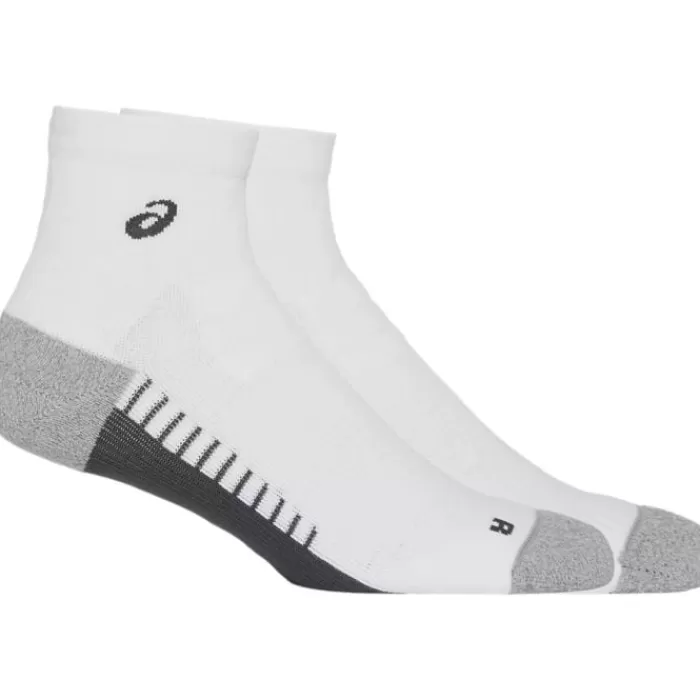 Asics Performance Run Sock Quarter Blanco Discount