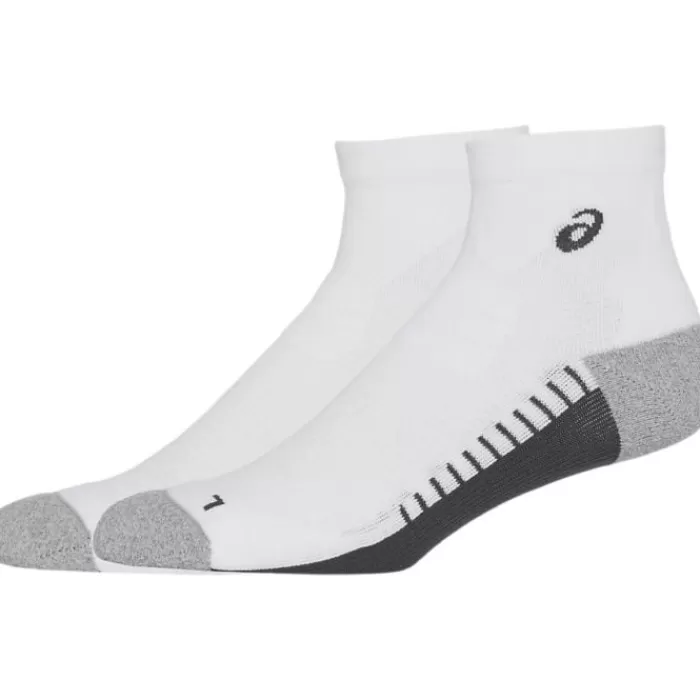 Asics Performance Run Sock Quarter Blanco Discount