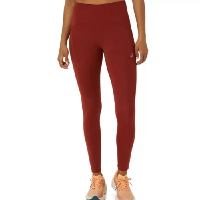 Asics Road High Waist Tight Rojo Discount