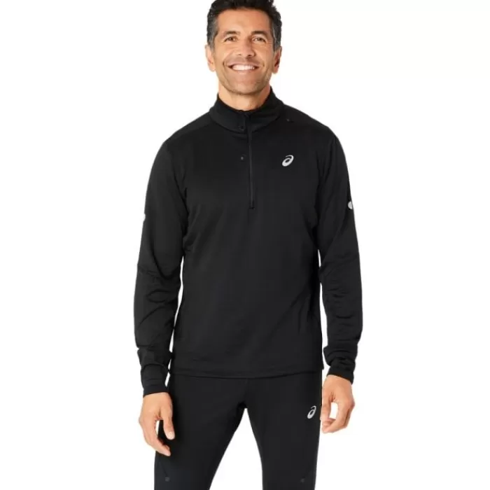 Asics Road Winter 1/2 Zip Top Negro Discount