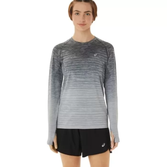 Asics Seamless LS Top Gris Store