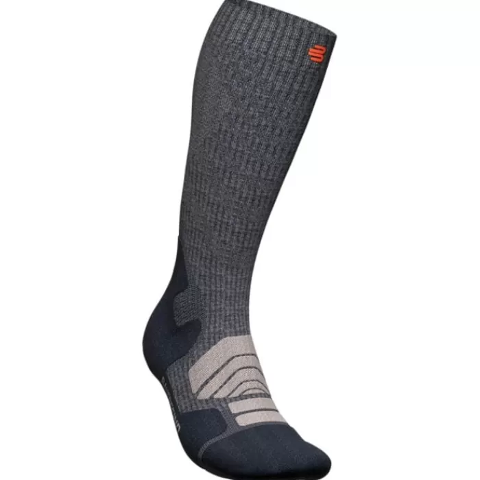 Bauerfeind Outdoor Merino Compression Socks High Cut Gris Cheap