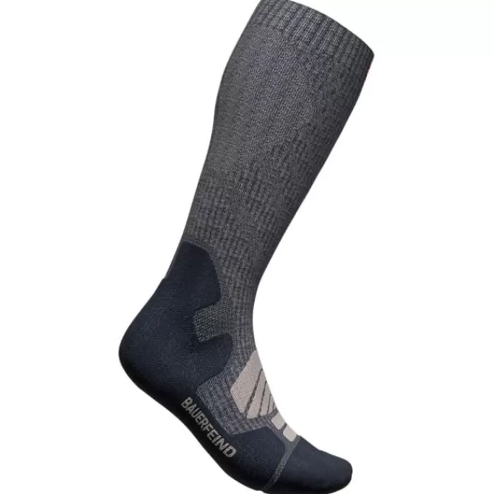 Bauerfeind Outdoor Merino Compression Socks High Cut Gris Cheap