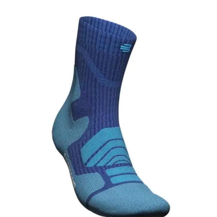 Bauerfeind Outdoor Merino Compression Socks Mid Cut Azul Hot