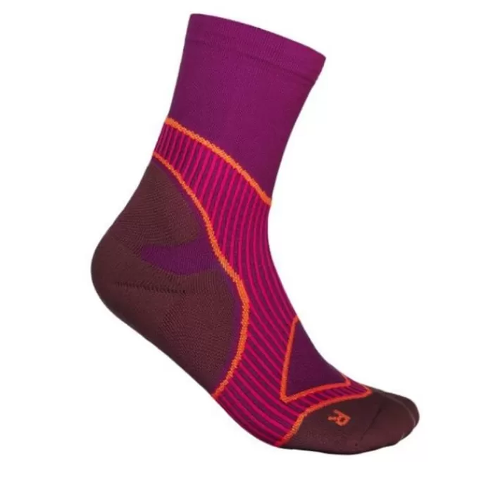 Bauerfeind Run Performance Socks Mid Cut Rosa Best Sale