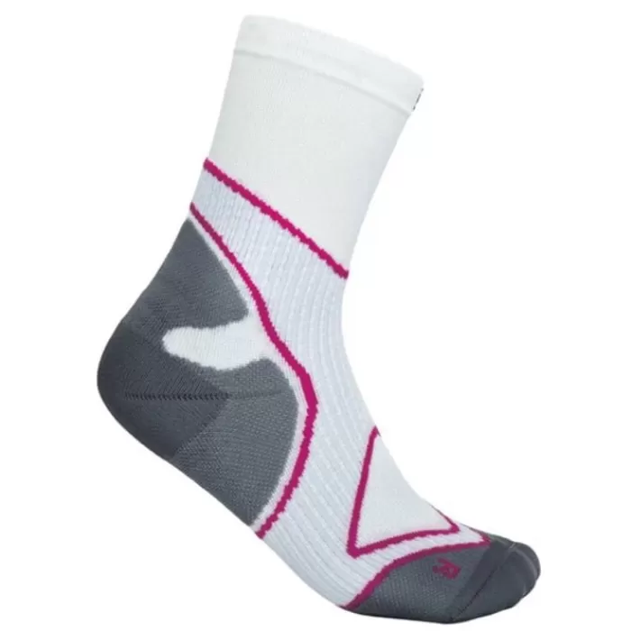 Bauerfeind Run Performance Socks Mid Cut Blanco Outlet