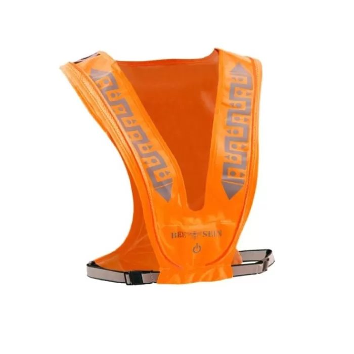 Bee-Safe Led Vest USB Naranja Cheap