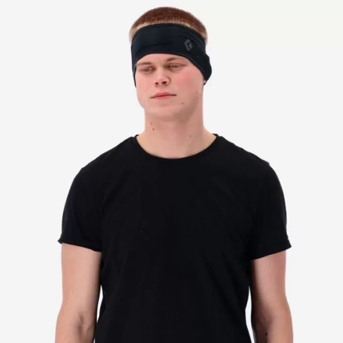 Black Diamond Active Headband Negro New