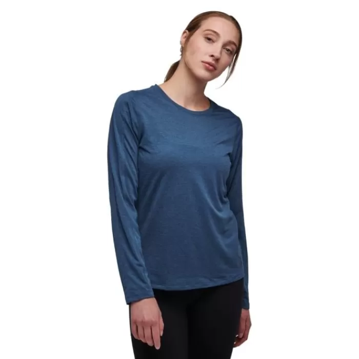 Black Diamond Lightwire LS Tee Azul Sale