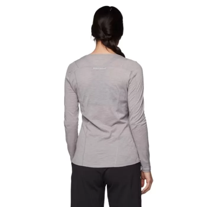 Black Diamond Long Sleeve Rhythm Tee Gris Clearance