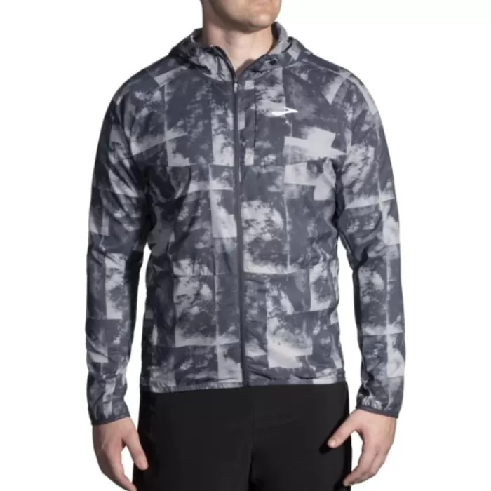 Brooks Canopy Jacket Gris Online