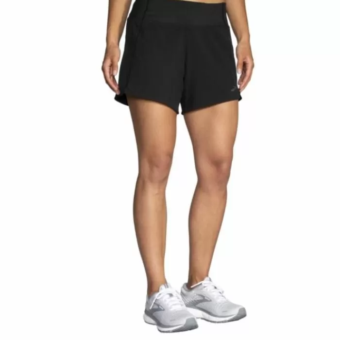 Brooks Chaser 5" Short Negro Discount