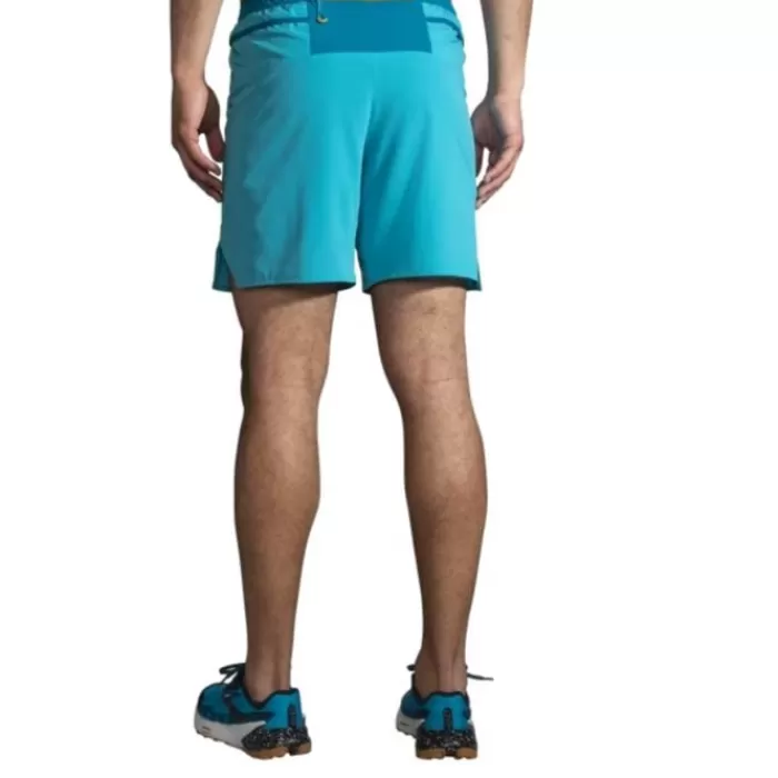 Brooks High Point 7" 2-in-1 Short Azul Cheap