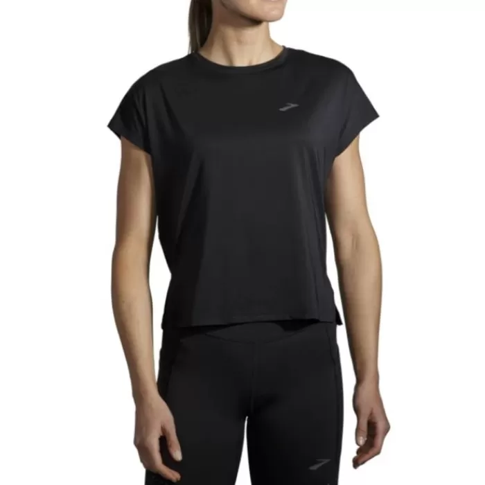 Brooks Sprint Free Short Sleeve Negro Flash Sale