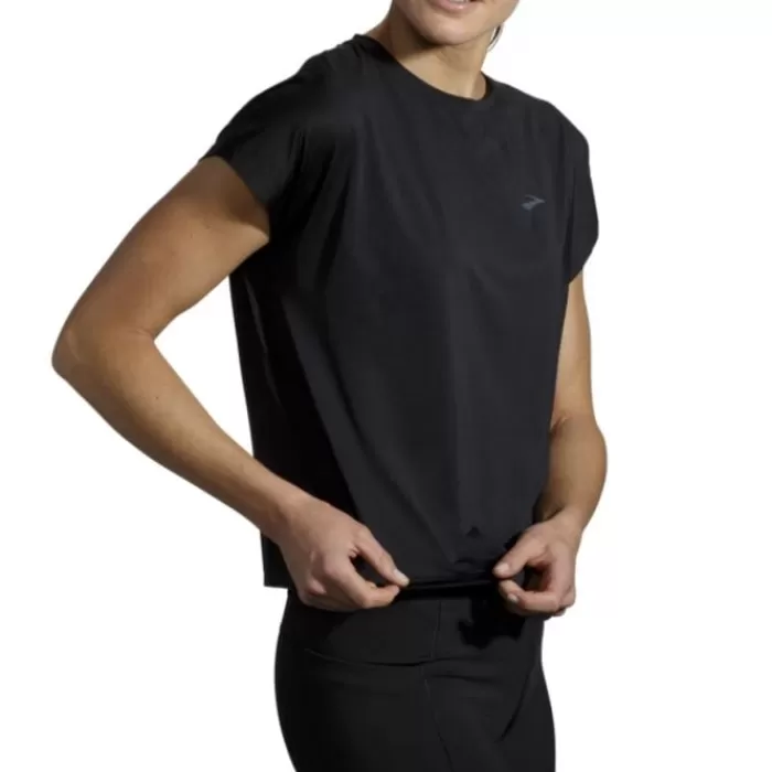 Brooks Sprint Free Short Sleeve Negro Flash Sale