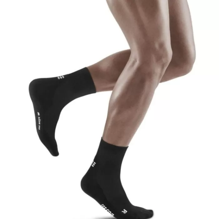 CEP Classic All Black Socks Mid Cut Negro Best Sale