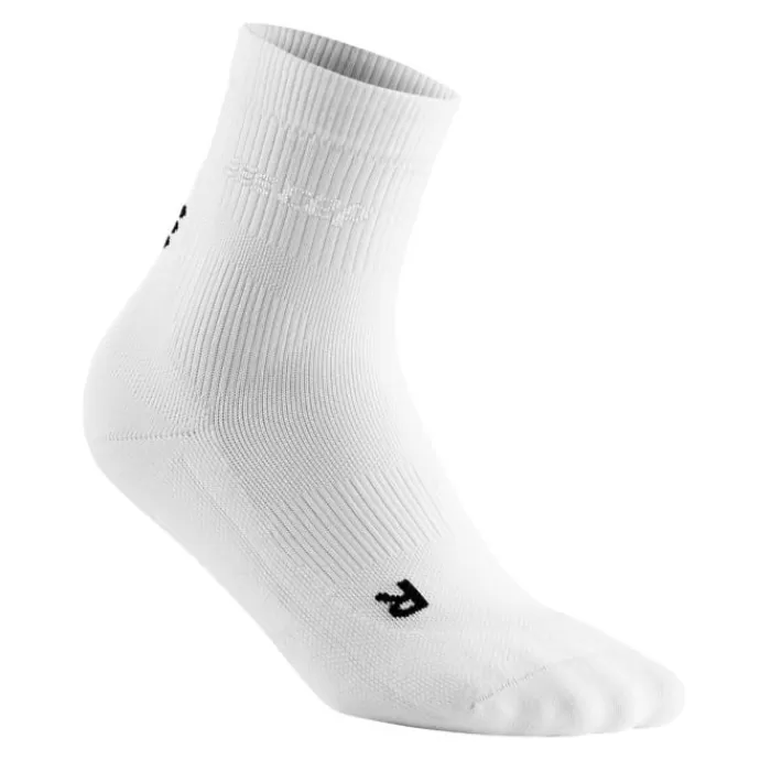 CEP Classic All White Socks Mid Cut Blanco Discount