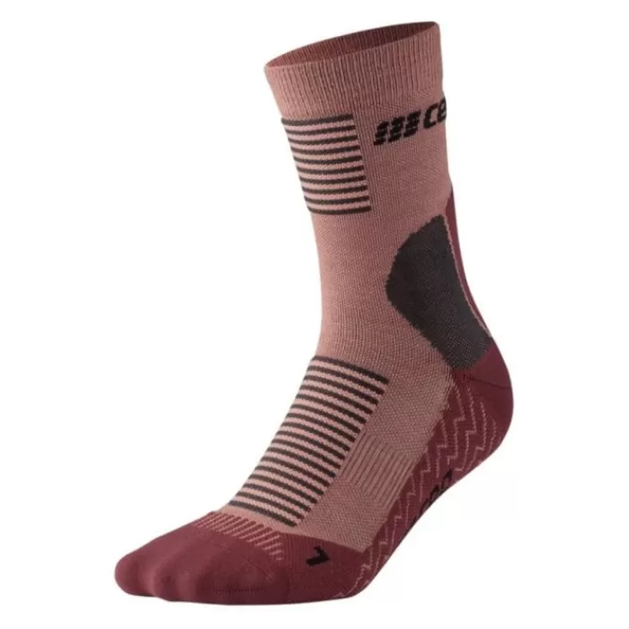 CEP Cold Weather Mid-Cut Socks Rojo Best