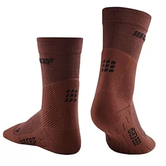 CEP Cold Weather Mid-Cut Socks Marrón New