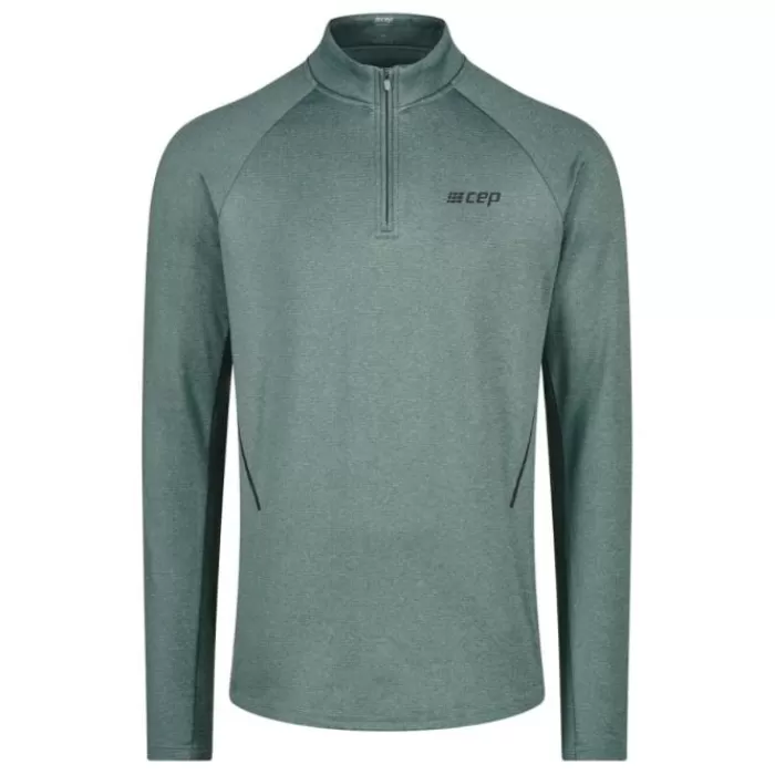 CEP Cold Weather Zip LS Shirt Gris Hot