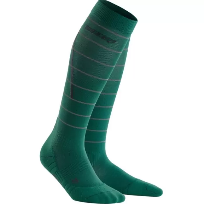 CEP Reflective Compression Socks Verde Cheap