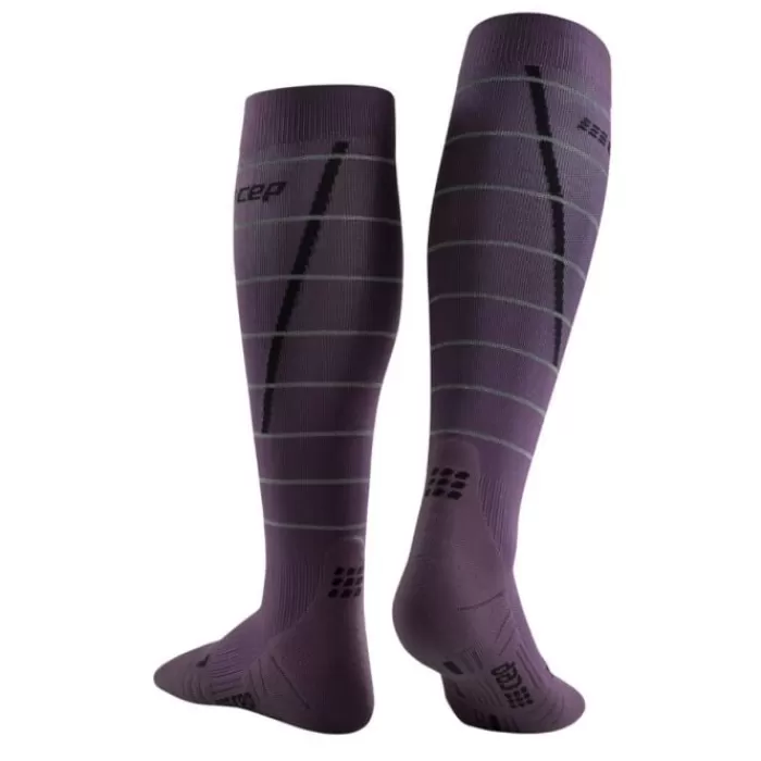 CEP Reflective Compression Socks Morado Best Sale