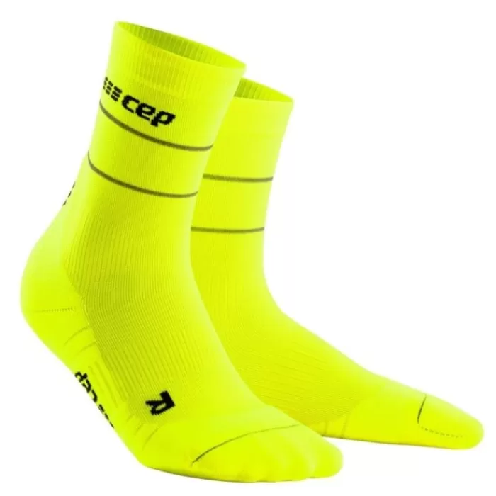 CEP Reflective Mid-Cut Socks Amarillo Clearance