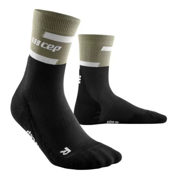 CEP The Run Compression Socks Mid Cut Negro Sale