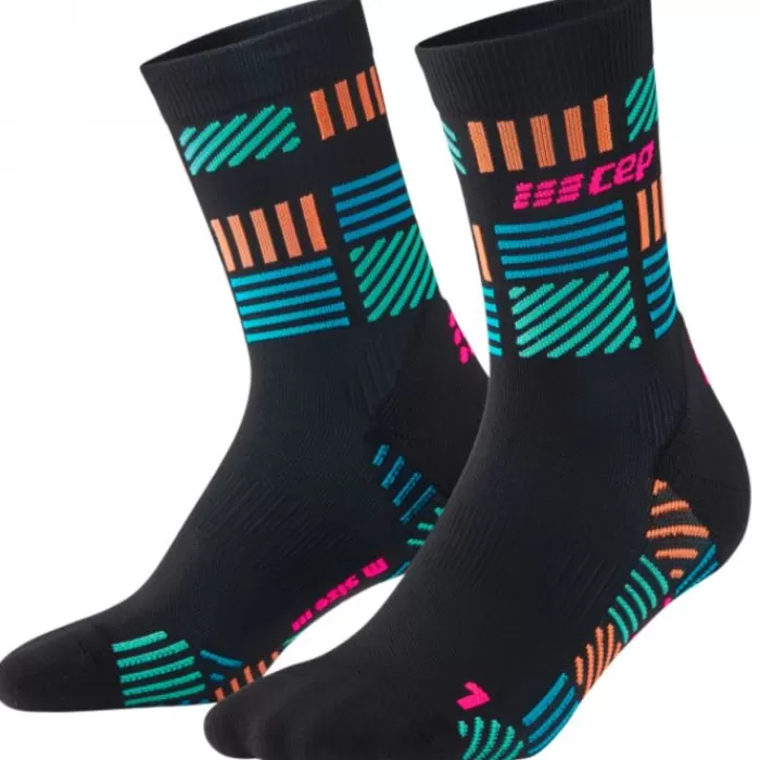 CEP The Run Limited 2024 Mid Cut Sock Negro Cheap