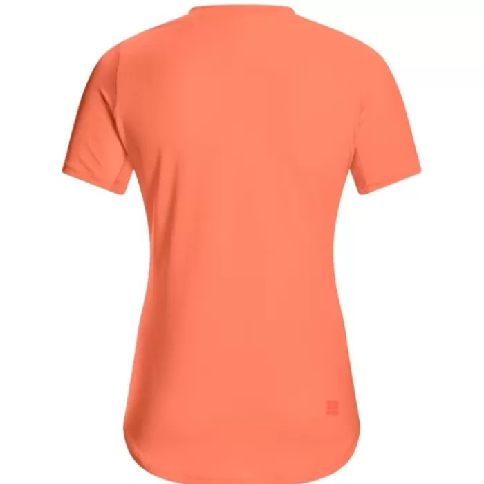 CEP The Run Shirt Round Neck Short Sleeve Naranja Outlet