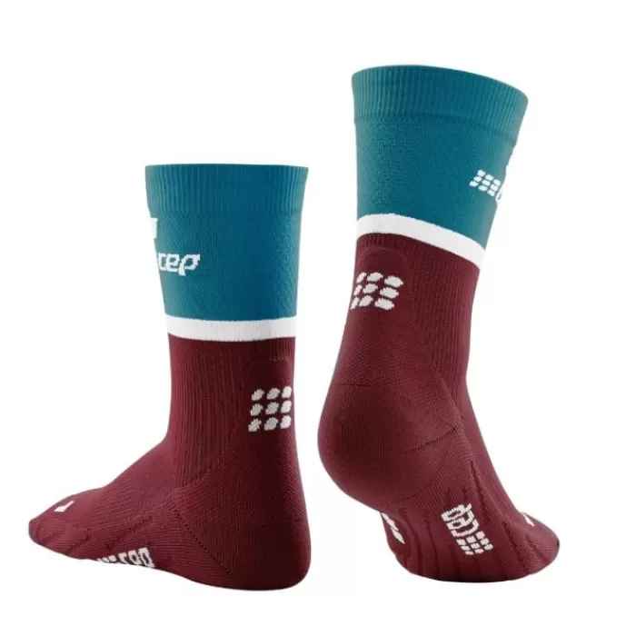 CEP The Run Socks Mid Cut V4 Rojo Cheap