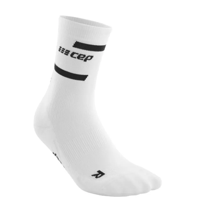 CEP The Run Socks Mid Cut V4 Blanco Best