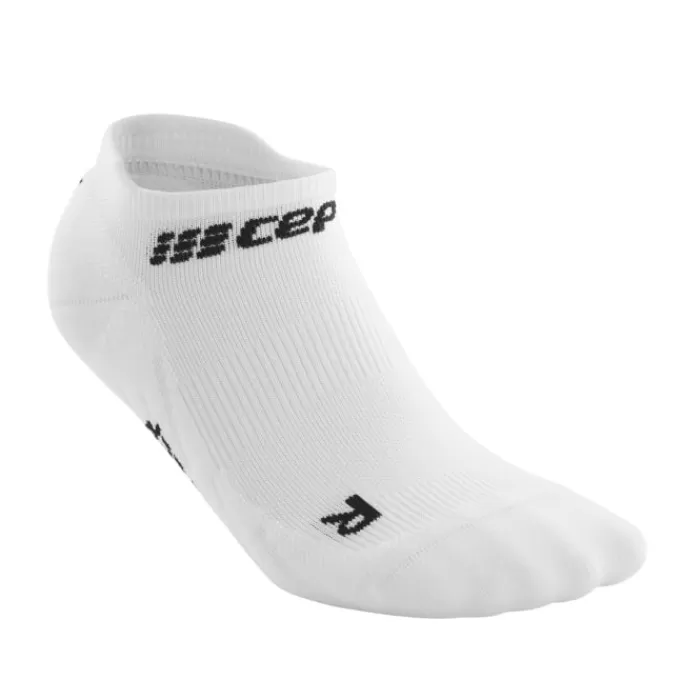 CEP The Run Socks No Show V4 Blanco Flash Sale