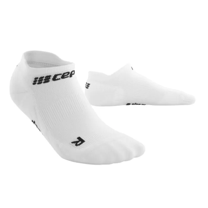 CEP The Run Socks No Show V4 Blanco Flash Sale