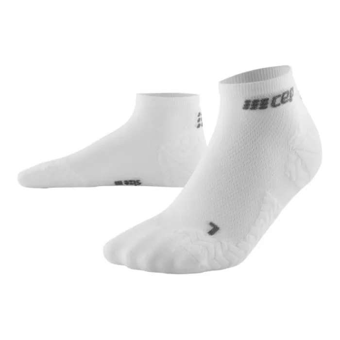 CEP Ultralight Compression Low Cut Socks Blanco Store