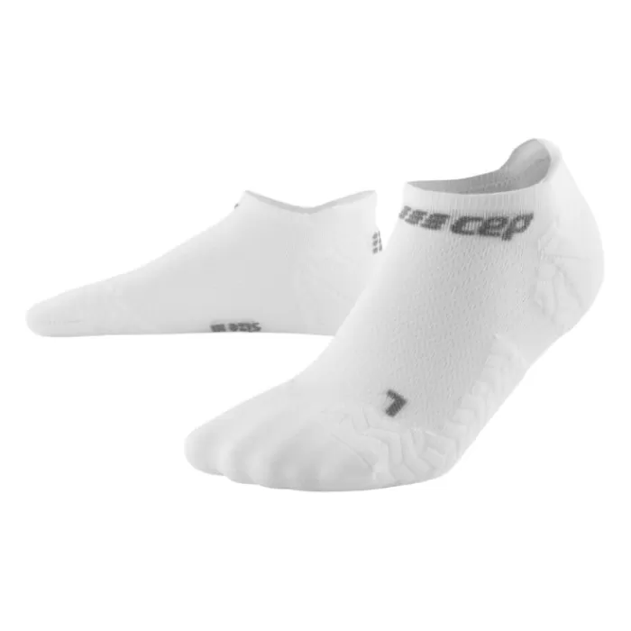 CEP Ultralight Compression No Show Socks Blanco Outlet