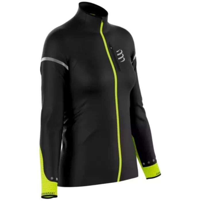 Compressport Hurricane Windproof Jacket Flash Negro Discount